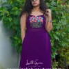 Violet Georgette Kurti 💜