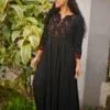 16-Panel Kurti with Floral Handwork