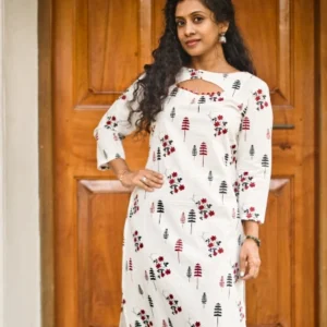 Cotton Side-Slit Kurti